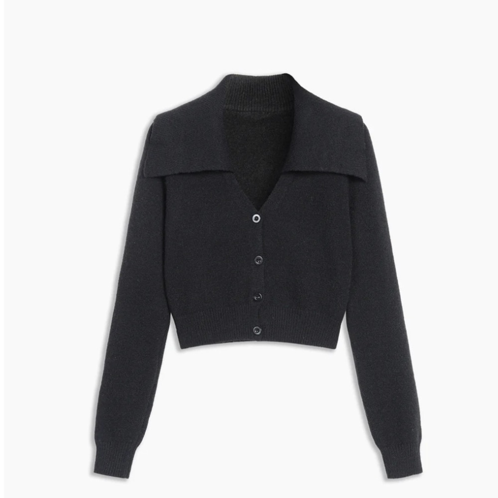 Commense women’s black cardigan size small